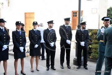 La Policía Nacional celebra en Telde la festividad de los Santos Ángeles Custodios (Foto TA)